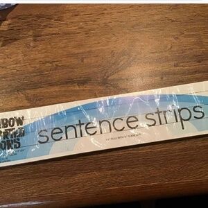 Sentence strips